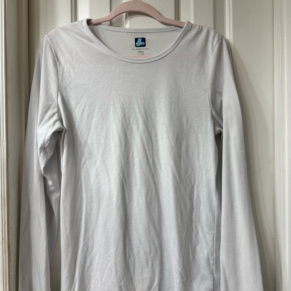 Classic White Long Sleeve Tee